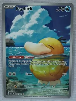 Pokemon Psyduck 226/217 Mega Evolution Ascended Heroes Illustration Rare IR - B - Image 1