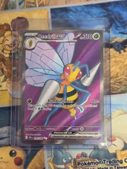 Beedrill ex 098/086 Mega Evolutions - Chaos Rising Pokemon TCG - Image 1
