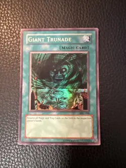 Giant Trunade MRL-048 Magic Ruler Unlimited Y1 Super Rare Holo LP - Image 1