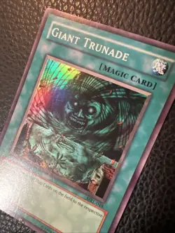Giant Trunade MRL-048 Magic Ruler Unlimited Y1 Super Rare Holo LP - Image 2