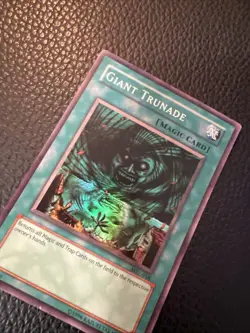 Giant Trunade MRL-048 Magic Ruler Unlimited Y1 Super Rare Holo LP - Image 4
