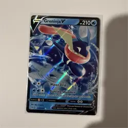 Greninja V 073/264 Fusion Strike Holo Ultra Rare 210 HP EN - Image 1