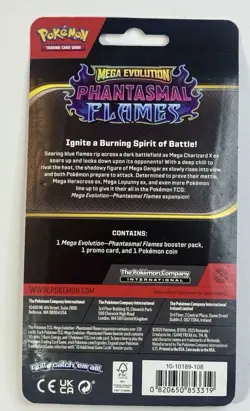 Pokemon TCG: Mega Evolution Phantasmal Flames Checklane Blister Pack: Cottonee - Image 2