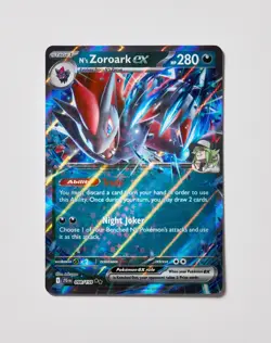 N's Zoroark ex 098/159 Double Rare Journey Together Pokemon Holo Near Mint - Image 1