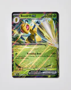 Beedrill ex 003/086 Double Rare Chaos Rising Pokemon Holo Near Mint - Image 1