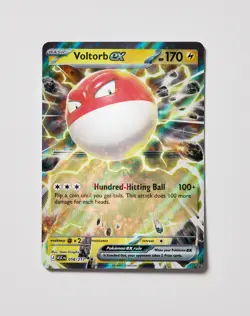 Voltorb ex 058/217 Double Rare Ascended Heroes Pokemon Holo Near Mint - Image 1
