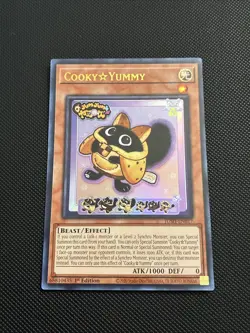 YuGiOh! Cooky☆Yummy (UR) JUSH-EN017 Ultra Rare 1st Edition Near Mint - Image 1