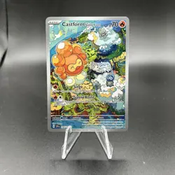 Pokemon TCG Castform Sunny Form 195/SV-P Black Star Promo Holo 70 HP Eng - Image 1