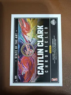 2025 Panini Caitlin Clark Chronicled #84 State of the Art WNBA Base Card - Image 2