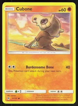 CUBONE ( FLI 57/131 ) - Pokemon - 2018 SOWSOW LP - Image 1