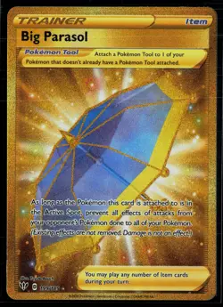 Big Parasol 199/189 Darkness Ablaze Secret Rare Pokemon - Image 1