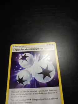 Triple Acceleration Energy 190/214 Trainer Card Unbroken Bonds Pokemon TCG NM - Image 3