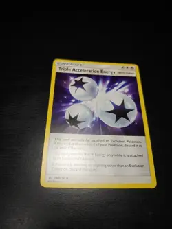 Triple Acceleration Energy 190/214 Trainer Card Unbroken Bonds Pokemon TCG NM - Image 5