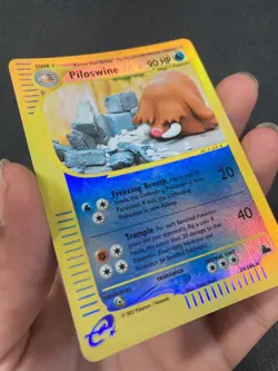 Piloswine 24/144 Reverse Holo Skyridge Pokemon WOTC 2003 Excellent Unplayed - Image 3