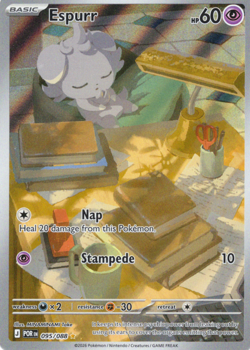 Espurr 95/88 Illustration Rare Perfect Order ME03 NM Near Mint Pokemon TCG - Image 1