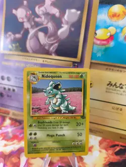 Pokemon Karte Card Nidoqueen Jungle Dschungel English Non Holo Rare Wotc Exc - Image 1