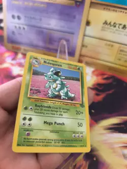 Pokemon Karte Card Nidoqueen Jungle Dschungel English Non Holo Rare Wotc Exc - Image 4