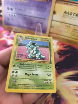 Pokemon Karte Card Nidoqueen Jungle Dschungel English Non Holo Rare Wotc Exc - Image 5