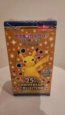 Pokemon 25th Anniversary Japanese Booster box S8a SEALED box - Image 1