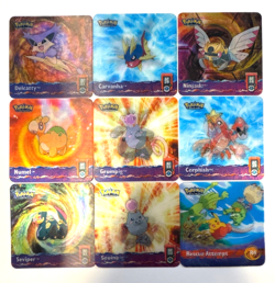 Pokemon Advanced Artbox Lenticular Cards - Buy All Or Individuals - Image 1