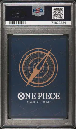 2023 Smoker P-025 Pre-Release Winner & Particip Promo OP02 One Piece Card PSA 10 - Image 2