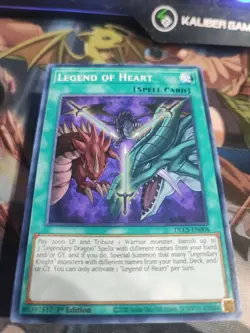 1x (NM) Legend of Heart - DLCS-EN008 - Common - 1st Edition YuGiOh - Image 1