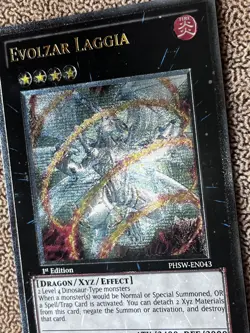Evolzar Laggia PHSW-EN043 Ultimate Rare 1st Edition YuGiOh! LP EURO - Image 3