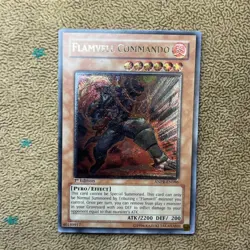 Flamvell Commando ANPR-EN086 Ultimate Rare 1st Edition Yugioh Card - Image 1