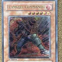 Flamvell Commando ANPR-EN086 Ultimate Rare 1st Edition Yugioh Card - Image 2