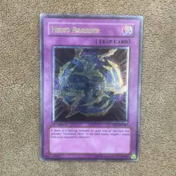 YUGIOH - HERO BARRIER - EURO PRINT - ULTIMATE RARE - 1ST EDITION - EEN-EN049 - Image 1