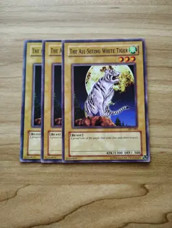 Yu-Gi-Oh! - The All-Seeing White Tiger 3X - Full Playset - Image 1
