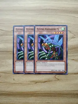 Yu-Gi-Oh! - Flying Kamakiri #1 3X - Complete Playset - Image 1