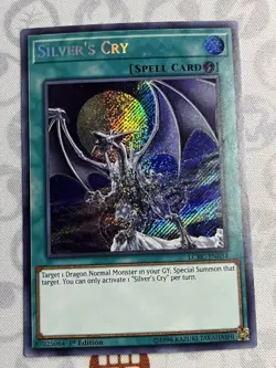 Silver's Cry - 1st Edition - LCKC-EN034 - Secret Rare (VLP) - Yugioh - Image 1