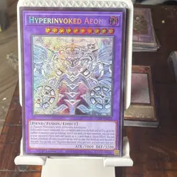 Yugioh! Hyperinvoked Aeon CORI-EN033 CHAOS ORIGINS PREORDER - Image 5