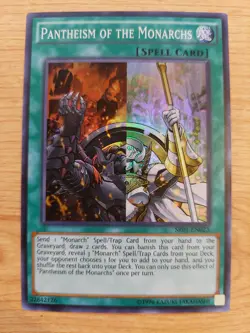 Pantheism of the Monarchs - SR01-EN023 - Near Mint NM - Super Rare - Unlimited - Image 1