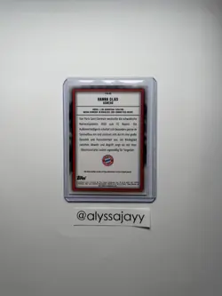 Topps FC Bayern Munich Team Set 2022/23 - Hanna Glas Autograph - Image 2