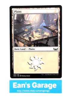 MTG Plains 263/281 SNC Streets of New Capenna Land - MN - Image 1