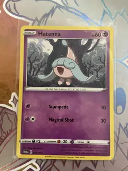 Hatenna - McDonalds 2025 Dragon Discovery - 005/015 - Pokemon Card - Image 1