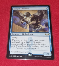 Magic the Gathering Ledger Shredder Streets of New Capenna Used - Image 1