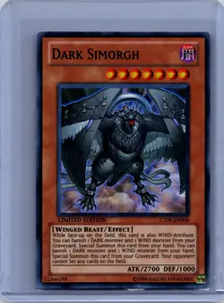 Dark Simorgh Limited Super Rare 2011 Collectors Tins CT08-EN006 LP - Image 1