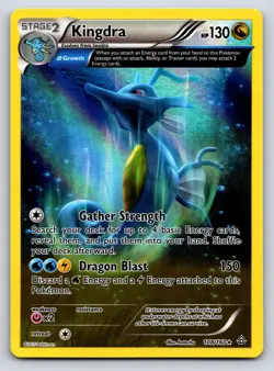 Kingdra 108/160 Holo Rare Primal Clash Pokemon Near Mint - Image 1