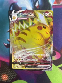 Pikachu VMAX SWSH286 Black Star Promo Pokemon Card TCG 2023 Sword & Shield NM+ - Image 1