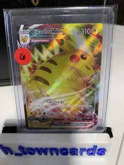 Pokemon TCG Pikachu VMAX SWSH286 Sword & Shield Promo Full Holo - Image 1