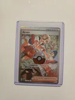 Pokemon Arven Paldean Fates TCG Special Illustration Rare SV Holo Card 235/091 - Image 1