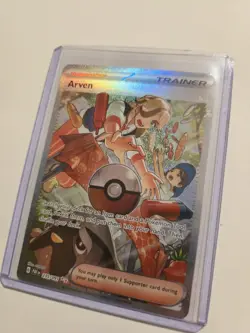 Pokemon Arven Paldean Fates TCG Special Illustration Rare SV Holo Card 235/091 - Image 2