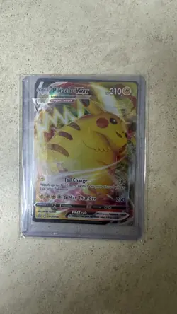 Pokemon TCG Pikachu Vmax Sword & Shield Swsh286 Holo Promo - Image 1