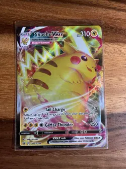 Pokemon TCG Pikachu Vmax Sword & Shield Swsh286 Holo Promo - Image 1
