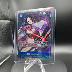 Namco One Piece CCG Boa Hancock OP07-051 SR Parallel Foil 8000 Power EN - Image 1