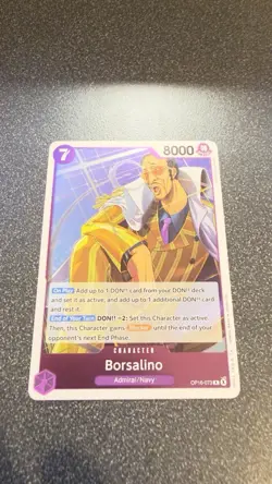 Borsalino OP16-073 R The Time of Battle Foil English One Piece - Image 1