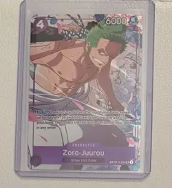Zoro-Juurou ST18-004 Treasure Rare Foil Alt Art - Image 1